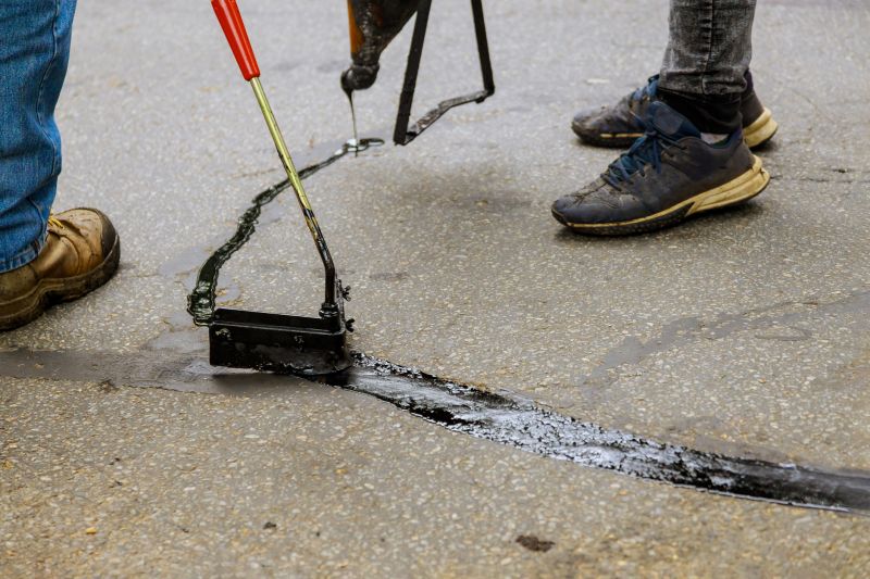 Asphalt Crack Sealing in Greenville, SC
