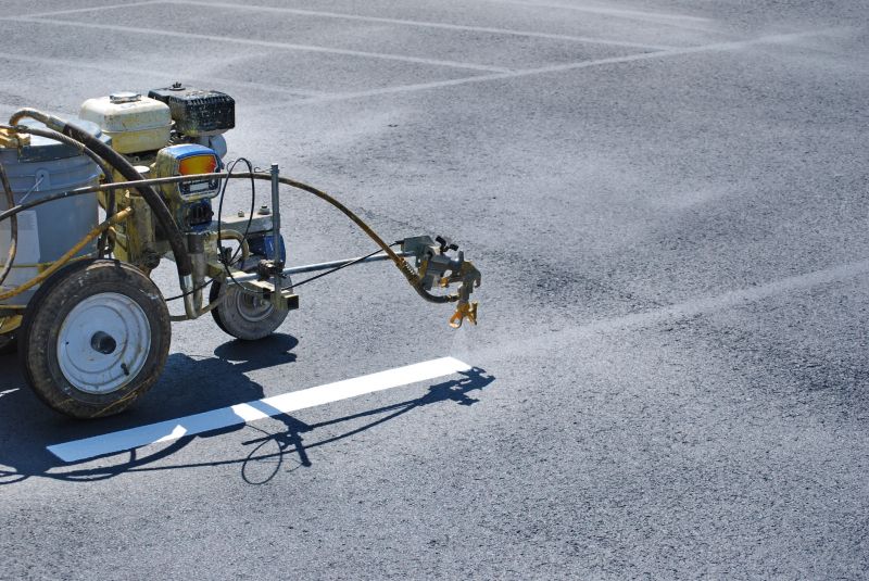 Asphalt Painting in Alpharetta, GA