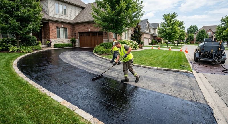 Blacktop Sealing in Greenville, SC