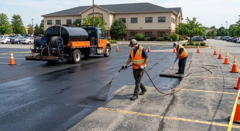 Commercial Parking Lot Sealing in Columbus, OH