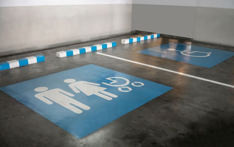 Parking Garage Striping in Suwanee, GA
