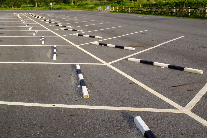 Parking Garage Striping in Suwanee, GA