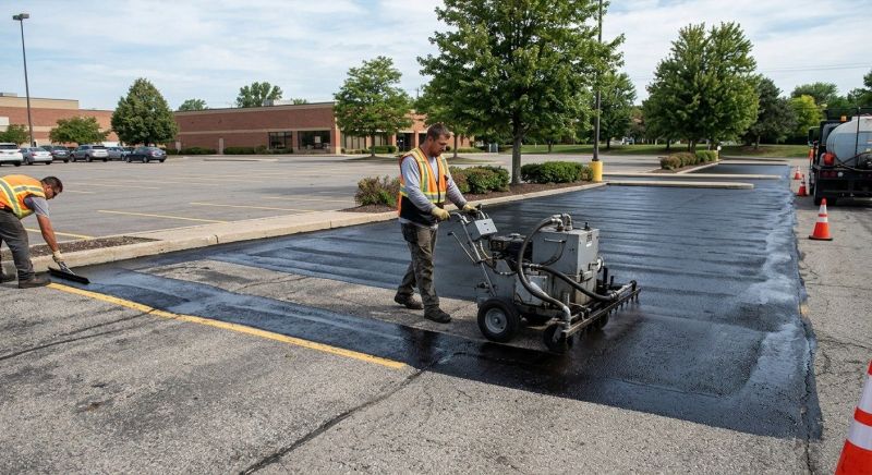 Parking Lot Sealcoating in Tampa, FL