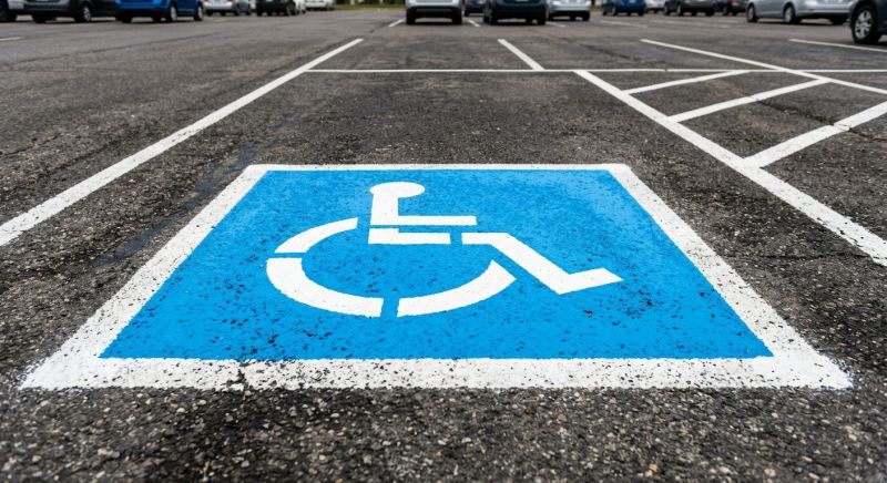 Parking Space Marking in Lawrenceville, GA