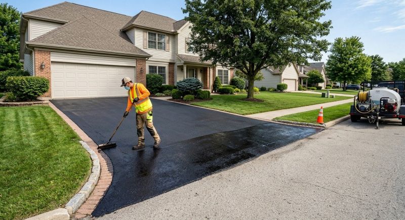 Residential Driveway Sealcoating in Miami Dade County, FL