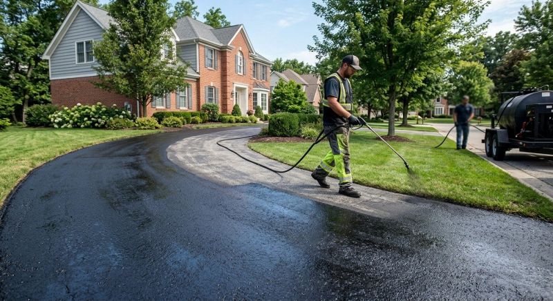 Residential Driveway Sealcoating in Miami Dade County, FL