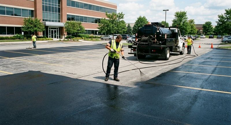 Commercial Parking Lot Sealing in Tampa, FL
